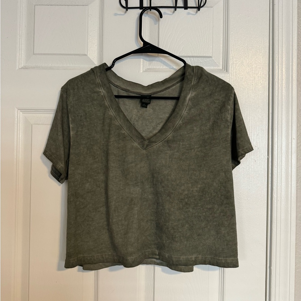 WILD FABLE Green Top L